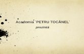 Academia `PETRU TOCĂNEL` · PDF filein inchisoarea de la Gherla, unde moare la 9 mai 1963. Inainte de a inchide ochii, i-a binecuvintat pe toti cei din