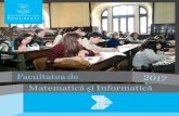 Facultatea de Matematică şi Informaticăfmi.unibuc.ro/ro/pdf/2017/admitere/licenta/Brosura_Licenta... · Pentru învăţământul la distanţă, admiterea se face pe baza notei