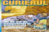 CURIERUL - Bayer CropScience - · PDF fileBayer – 90 de ani de competent¸a˘ în tratamentul semint¸elor CURIERUL Revista Bayer CropScience pentru o agricultur˙ modern˙ 1/05