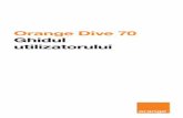 Orange Dive 70 Ghidul utilizatorului · PDF fileInstalarea micro-SIM-ului și a bateriei ... Gesturi pentru ecranul tactil Atingeţi: Apăsaţi un element o dată. De exemplu, atingeți