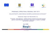 PROGRAMUL OPERATIONAL REGIONAL 2007-2013 · PDF fileProgramul Operational Regional 2007-2013 Sprijinirea unei dezvoltri economice ... Axa prioritara 4 - Sprijinirea dezvoltării mediului
