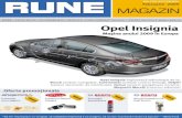 Rune februarie BT · PDF fileBULETIN INFORMATIV RUNE Februarie 2009 MAGAZIN RUNE. PI ESE AUTO • ECHIPAMENTE I UNI-CARDAN' Service • DIESEL Service I   Opel Insignia