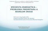EFICIENTA ENERGETICA PROBLEMA PRIORITARA A …arpee.org.ro/wp-content/uploads/2014/04/Eficienta-energetica-Iasi... · Resursele de apa dulce utilizabila in Romania