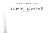 BB¥Ti¥RÎ - · PDF fileFluturi / Irina Binder. - Bucureşti : For You, 2012 ISBN 978-606-639-023-1 ISBN COMUN 978-606-639-025-5 159.923,2 Toate drepturile asupra versiunii în limba