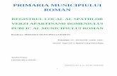 PRIMARIA MUNICIPIULUI ROMAN -   · PDF fileBl.2, str. Ecaterina Teodoroiu