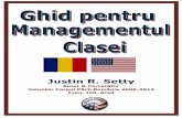 Justin R. Setty -   · PDF fileManager de Proiect TEFL, Corpul Păcii România Voluntar Lider Corpul Păcii România 2010-2011 Bucureşti, ... „Cum să predai cu succes