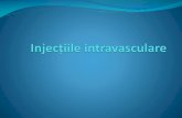 Injecțiile intra-vasculare - · PDF fileIv –vene superficiale 1. Vene superficiale:-Evidenţierea venelor : aplicarea garoului şi contractură musculară, menţinera membrului