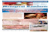 Mesagerul Romanesc Editie Speciala Paste · PDF fileSi cânturi cu voie bună Zicem la toti dimpreună, ... părinții noștri cu dragoste și respect,mai ales aici departe de ei (care