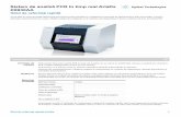 Sistem de analiză PCR în timp real AriaDx K8930AA · PDF fileProbele trebuie să includă mecanisme de control, ... •Nu atingeți blocul termic, partea interioară a capacului