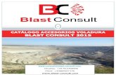 CATÁLOGO ACCESORIOS VOLADURA BLAST …blast-consult.com/img/catalogo2015.pdf · procesando mineral de dureza diferente y obtener una ... Sistema de trazabilidad de explosivos con