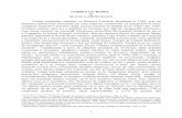 UNIREA CU ROMA -   · PDF fileInochentie Clain, Caransebeş, 1896; Silviu Dragomir, Istoria dezrobirei religioase a românilor din Ardeal în secolul XVIII, I-II, Sibiu, 1920, I,