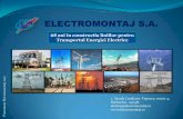 ELECTROMONTAJ S.A. -  · PDF fileÎncercări mecanice la scara reala pentru prototipuri de stâlpi; ... conductoarele din aliaj de aluminiu AACSR – Conductoare din