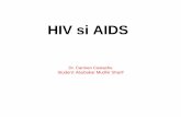 HIV si AIDS - mgsii.files. · PDF file• Sinteza ADN proviral; • Replicarea HIV in celula-gazda; • Eliberarea virioni prin inmugurire; • infectarea altor celule. Sistemul Imun