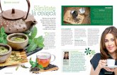 s ănătate naturistă Sănătate Ceaiul verde și cel negru se ...centruldepreventie.ro/wp-content/uploads/2014/10/LPF34-sanatate... · potențiatori de gust. Se prepară în felul