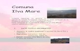 COMUNA Ilva Mare - · PDF fileIlva Mica – Vatra Dornei (Cluj-Iasi) Orase apropiate: Nasaud - 48 Km Sîngeorz-Bai – 28 Km ... Medici stomatologi - Dispensare 1 Asistenti medicali