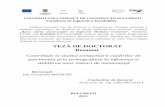 TEZĂ DE DOCTORAT - UTCB - Școala doctoralăsd.utcb.ro/_upload/content/docs/261_matache_georgiana...Contribuţii la studiul comportării clădirilor de patrimoniu prin termografiere