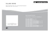 CLAS EVO EVO - CLAS EVO...3 руководство пользователя manual de utilizare Prezentul manual împreună cu manualul „Instrucţiuni tehnice de instalare şi de