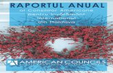 RAPORTUL ANUAL - americancouncils.mdamericancouncils.md/files/Consiliile_Americane_Raport_Anual_2015.pdf · PROGRAMUL DE BURSE ACCESS Un profesor de limbă engleză din cadrul Programului