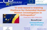”A web-based e-training Platform for Extended Human … · Universitatea de Medicina şi Farmacie G.T. Popa din Iaşi), acestea nu includ ... – Video - Grile – Valoare numerică