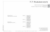 DE Instrucţiuni de utilizare - haacon.com haacon hebetechnik gmbh – Telefon 09375 - 84-0 – Fax 09375 - 8466 1 Betriebsanleitung (Originaltext) Instrucţiuni de utilizare
