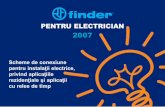 catalog on-line PENTRU ELECTRICIAN 2007 Finder.pdf · Introducere in instalatia cu releu pas cu pas Electricianul, care se ocupa de instalatii electrice de tip civil sau rezidential,