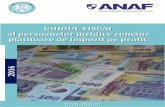 GHIDUL FISCAL al persoanelor juridice române plătitoare de ... · 2016 ghidul fiscal al persoanelor juridice romÂne plĂtitoare de impozit pe profit cuprins: 1. cui se adreseazĂ