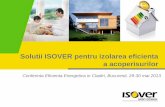 Solutii ISOVER pentru izolarea eficienta a acoperisurilor · 10 Termoizolarea mansardei – eficienta economica Criteriul VNA (valoarea neta actualizata) DVNA, fata de varianta fara