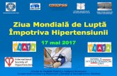 ZMLI HTA 17 mai 2017 - asphd.ro · În prezent HTA a atins dimensiuni epidemice. În 2008, ... “Bolile legate de presiunea arterială ... renale în comunități.