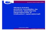 Ghidul EASO privind condițiile de primire: standarde ... · 3. Îmbrăcămintea și alte articole nealimentare 4. Alocația zilnic ...