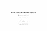 Finite Element Method Magnetics - femm.info · Finite Element Method Magnetics Versiunea 3.1 Manual de utilizare 13 Ianuarie 2002 David Meeker dmeeker@ieee.org ©2002 Traducere şi