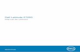 Dell Latitude E7250 Manual de utilizaretopics-cdn.dell.com/pdf/latitude-e7250-ultrabook_Owner… ·  · 2015-11-20Prezentarea generală a sistemului ... 45 Atribuirea unei parole
