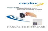 Manual de Instalare CARDAX N32R REV E a5 1 INTRODUCERE Terminologie Unitate centrală: Este un echipament capabil s ă discute cu până la 32 de module periferice. Conţine baza de