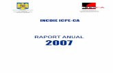 RAPORT ANUAL 2007 - icpe-ca.ro cu Proprietati Piezoelectrice si Dielectrice 76 Aplicatii in inginerie electrica 79 - Sistem Complex pentru Verificarea, ...