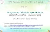 Programare Orientata spre Obiecte - discipline.elcom.pub.rodiscipline.elcom.pub.ro/POO-Java/Curs_POO_2010_12_1_to_print_v01… · UPB - ETTI - Curs POO ... Programare structurata