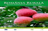 Reţeaua Naţională de Dezvoltare Rurală - madr.ro · considerate „cheia succesului” noului program. Sunt apoi prezentate măsura privind agricultura ecologică și programul
