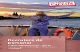 Recrutare de personal - Be Captain · pagina web a companiilor de transport naval şi operare portuară din România
