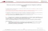 Manual pentru Instalarea Certificatului Digital Calificat …digisign.ro/uploads/Instalarea certificatului digital... · 2017-05-11 · Accesați și salvați lanțul de încredere