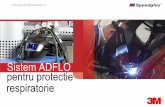 Sistem ADFLO pentru protectie respiratorie - Industrial GP · ventilare, de tipul de sudura si de amperajul folosit, de metalul de baza si de vopseaua cu care este acoperit. Informatii