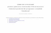 GHID DE UTILIZARE pentru aplicarea sistemului TVA la ...omikron.ro/update/GHID_DE_UTILIZARE_TVA_LA_INCASARE.pdf · Tot aici a fost adaugat un alt link (Verifica persoana impozabila
