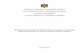 Ministerul Snt ții al Republicii Moldova Universitatea de …cnts.md/legislatie/manual de proceduri_generalizator.pdf3 INTRODUCERE Manualul de proceduri standarde pentru organizarea
