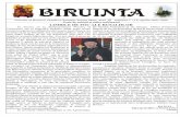 BIRUINT - banaterra.eu · BIRUINT. A Periodic al Bisericii Ortodoxe Române Toracu Mare anul III numãrul 3 (13) aprilie-iunie 2008 Foaie de culturã ºi zidire sufleteascã