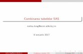 Combinarea tabelelor SAS - econ.ubbcluj.rorodica.lung/sase/cursuri/FunctiiDo.pdf · Transformarea datelor folosind functii SAS Forma generala a functiilor SAS function-name(arg1,