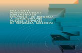 Evaluarea performante Soros - Soros Foundation Moldova … PERFORM… · 3 evaluarea performanŢelor implementĂrii strategiei de reformĂ a administraŢiei publice centrale În republica