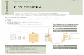 P 17 TEMPRA - nirosd.ro · 187 P 17 Tempra IP 54 – pentru aplicaøii speciale P 17 Tempra IP 44 – FJT(1) 16 æi 32 A Prize standard schuko sau cu împåmântare, standard francez