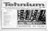 CONSTRUCTII PENTRU AMATORI - blog.copcea.roblog.copcea.ro/files/tehnium/revista/8610.pdf · EChivalenţe pentru circuite integrate TTL sovietice ... mitente În aparatura audio de