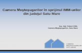 Camera Meşteşugarilor în sprijinul IMM-urilor din judeţul ...huro-invest.eu/download/stiriro/CM oct2013-RO.pdf · Obiectivele Camerei Meşteşugarilor 1. CONSULTANŢĂ-acordarea