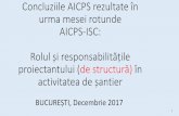 Concluziile AICPS rezultate în urma mesei rotunde …€¦ · Prevederi din C56-85 Normativ pentru verificarea calității și recepția lucrărilor de construcții