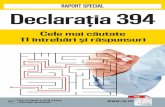 RAPORT SPECIAL Declaraţia 394 - PortalContabilitate.ro · Nicio parte a acestui raport special nu poate fi multiplicată, ... fără TVA. În contextul modificărilor apărute la
