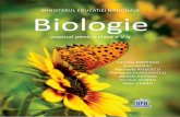 MINISTERUL EDUCAȚIEI NAȚIONALE Biologie - … cls 5 (TOT-m).pdf · Manualul de Biologie pentru clasa a V-a propus este elaborat în conformitate cu programa școlară de Biologie