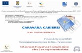 CARAVANA CARIEREI - alili2001.files.wordpress.com · Curriculum vitae Europass (CV) ... la . pe baza unui model ... Dupa completarea tuturor sectiunilor, puteti: